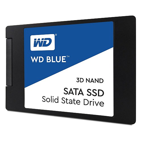 Western Digital Δίσκος SSD 2.5'' SATA III Blue 250GB 7mm 3D (WDS250G2B0A)