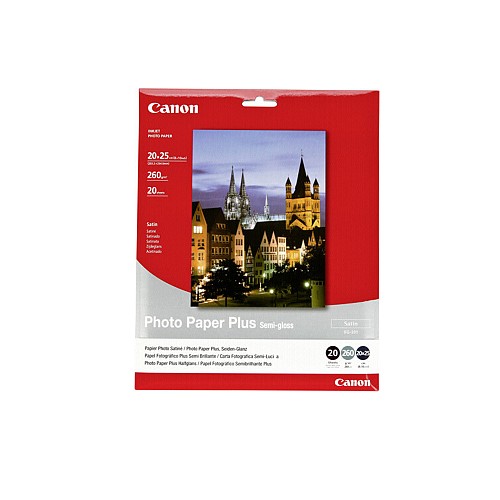 Φωτογραφικό Χαρτί CANON Semi Gloss 8X10inch 260g/m² 20 Φύλλα (1686B018) (CAN-SG201-8)