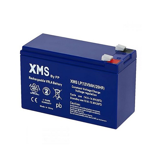 Battery replacement for UPS XMS LP 12V 9Ah (BAT.0127) (TSXMSLP9A)