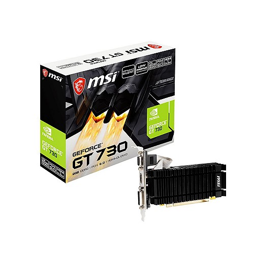 VGA MSI GeForce GT 730 LP V1 2GB GDDR3 (V809-3861R) (MSIV809-3861R)