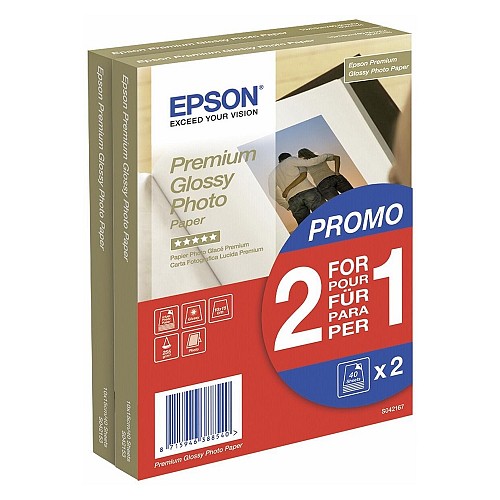 Φωτογραφικό Χαρτί EPSON Α6 Glossy 255g/m² 80 Φύλλα Photo Pack (C13S042167) (EPSS042167)